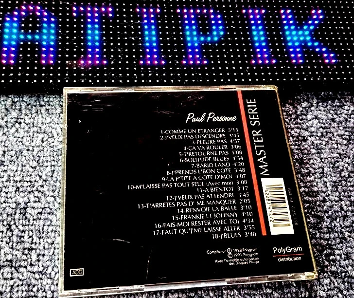 🎧 Paul Personne - Master Serie - CD Blues Rock Colecionador Indispensável👍 – photo 2
